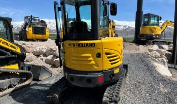 New Holland E30C Compact Excavator full
