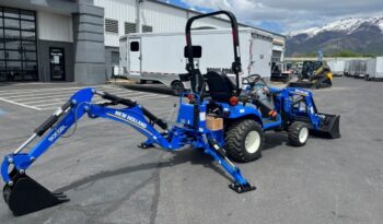 New Holland Workmaster 25S Subcompact Tractor Loader Backhoe full